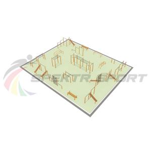 Купить Парковая площадка для Воркаут и WRK 3_76mm в Рязани 