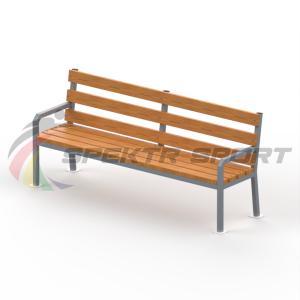 Купить Уличная скамейка со спинкой Дача в Рязани 