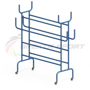 Купить Стеллаж для хранения спортинвентаря 1550х500х1500 мм в Рязани 